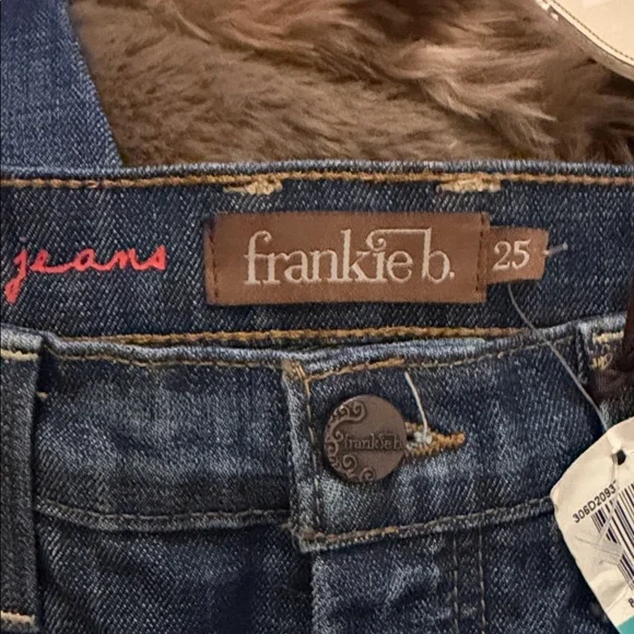 Frankie B. Blue Boyfriend Jeans - Picture 6 of 9